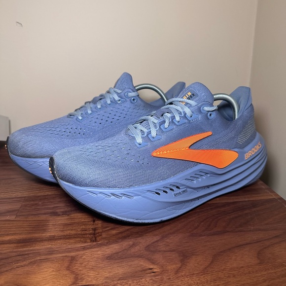 Brooks Other - Brooks Blue and Orange Athletic Shoes